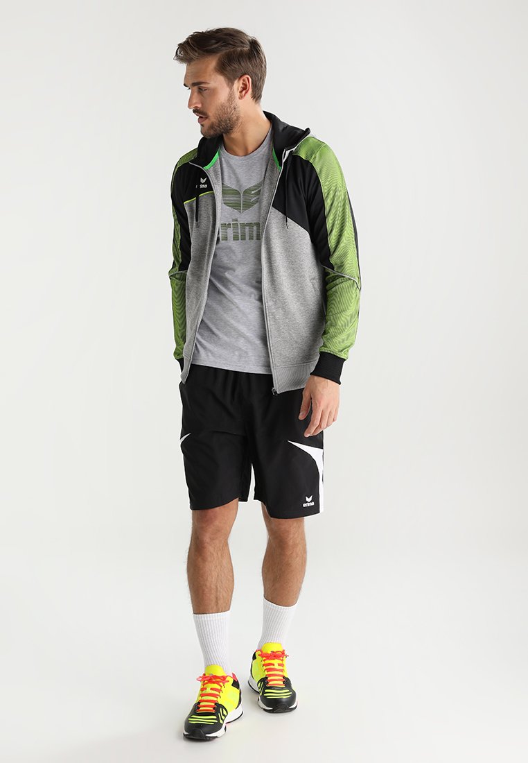 Herren Trainingsanzüge | Erima PREMIUM ONE 2.0 Trainingsjacke grey/melange/black/lime pop/grau - EN28734 Herren Trainingsanzüge | Erima PREMIUM ONE 2.0 Trainingsjacke grey/melange/black/lime pop/grau - EN28734