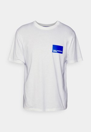 REGULAR SHORT SLEEVE LOGO  - T-shirts print - white