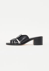 CHARLOTTA - Pantoletai su kulnu - black