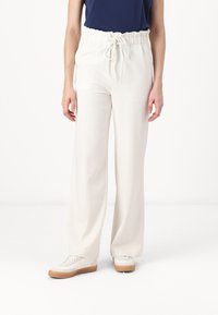 Anna Field - LACING PLEATED TROUSER  - Trousers - off-white Thumbnail Image 1
