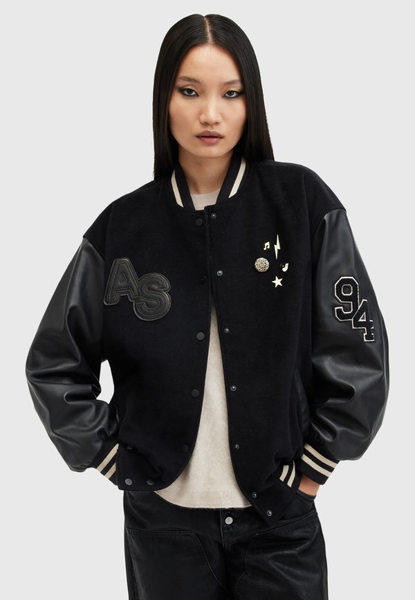 VALERIA VARSITY  - Leather jacket