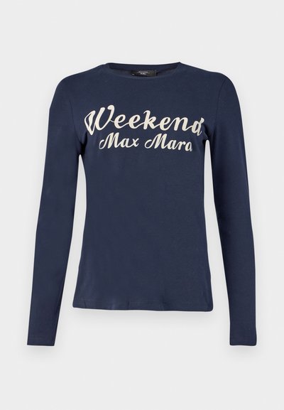 WEEKEND MaxMara QUINOA - Hosszú ujjú felső - blu