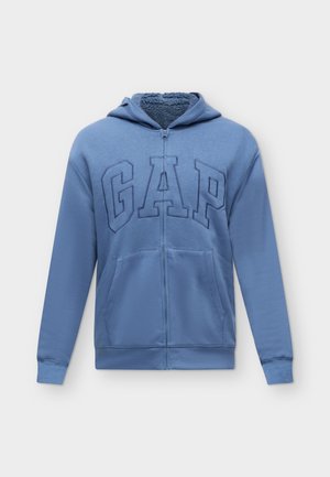 GAP, ARCH - Mikina so zipsom - bainbridge blue