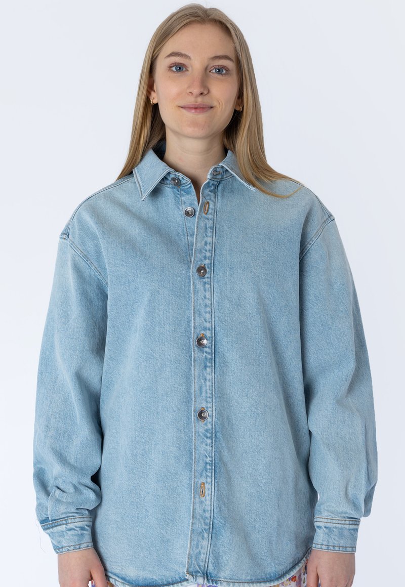 Damen Leichte Jacken | Tiger of Sweden KINNA Jeansjacke blue denim - HZ98448 Damen Leichte Jacken | Tiger of Sweden KINNA Jeansjacke blue denim - HZ98448