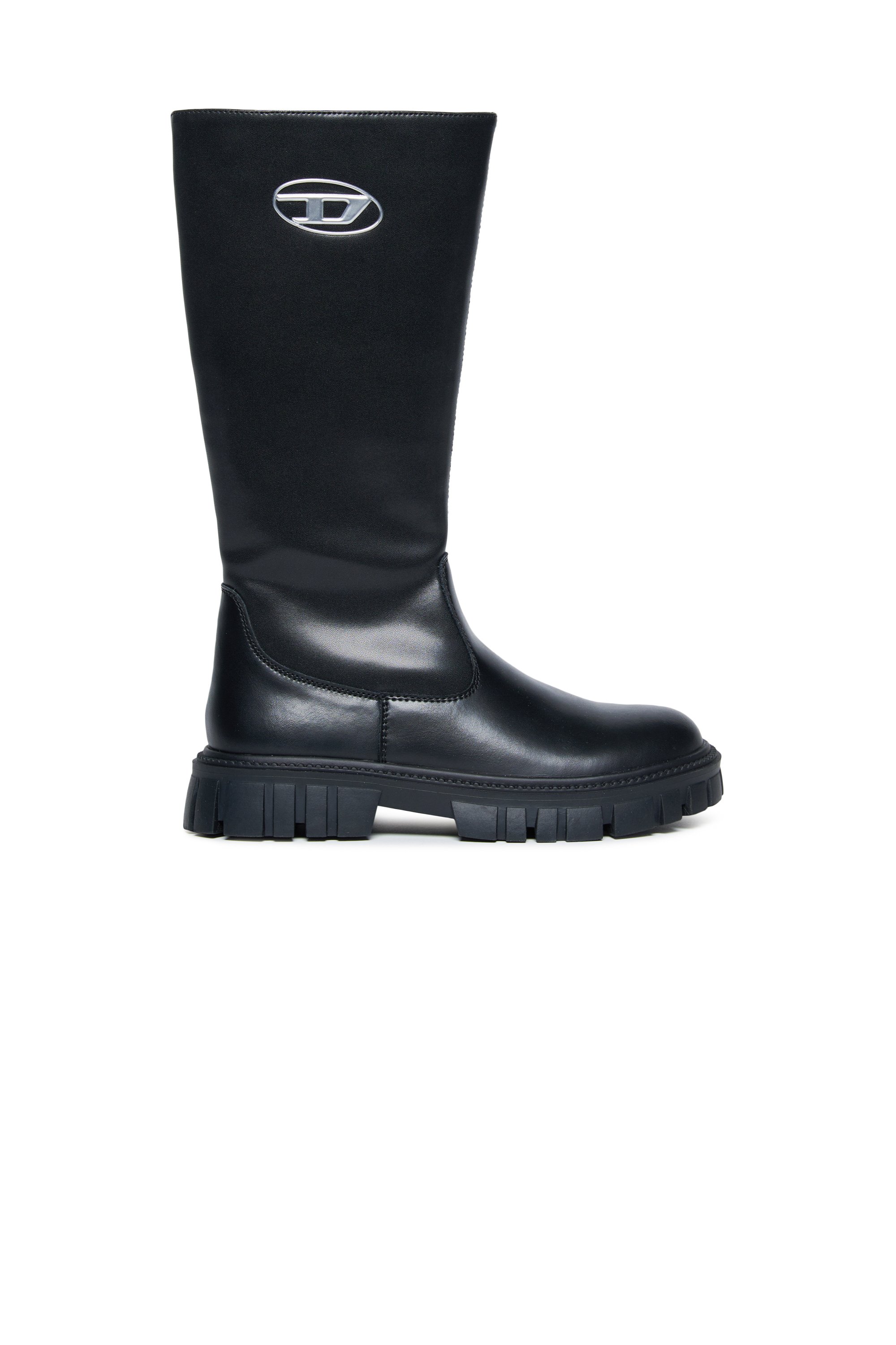 Diesel HAMMER UNISEX Stivali alti black/nero