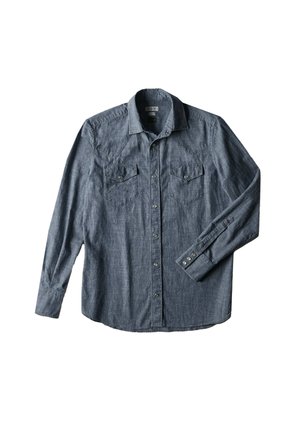 GLAN - Overhemd - blu medio