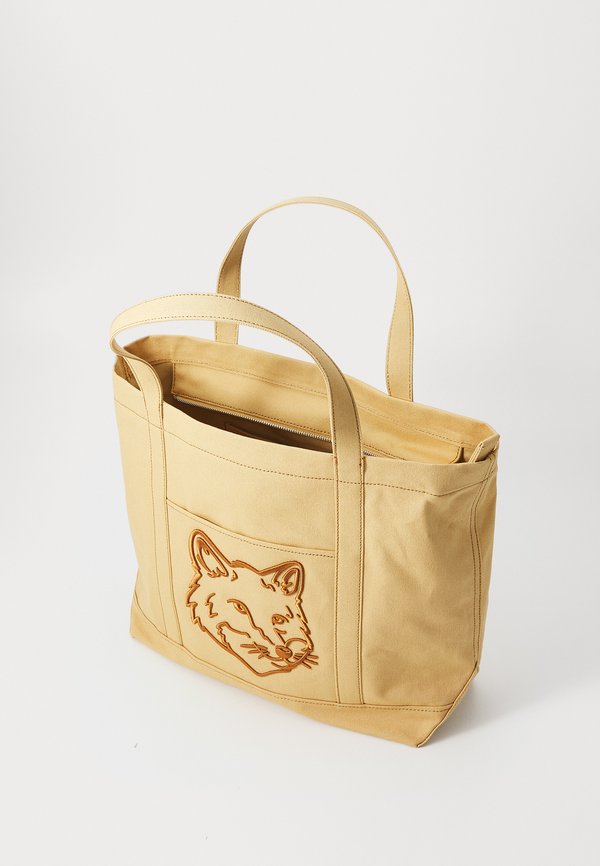 FOX HEAD LARGE UNISEX - Tote bag - cork2