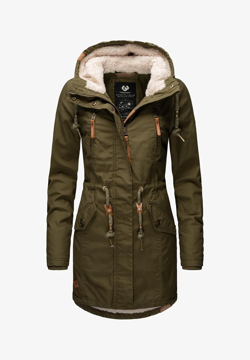 Ragwear ELSIE - Wintermantel - olive