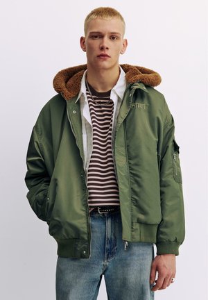 COMBINED  WITH HOOD - Vinterjakker - khaki