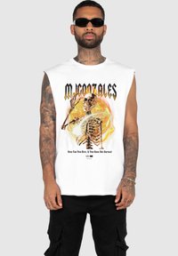 MJ Gonzales SLEEVELESS TEE - Top - white
