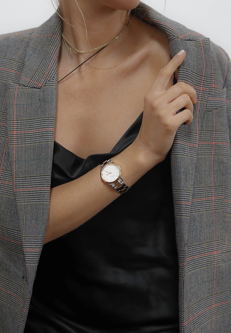Daniel Wellington Iconic Link Lumine – 28mm - Watch - rose gold  