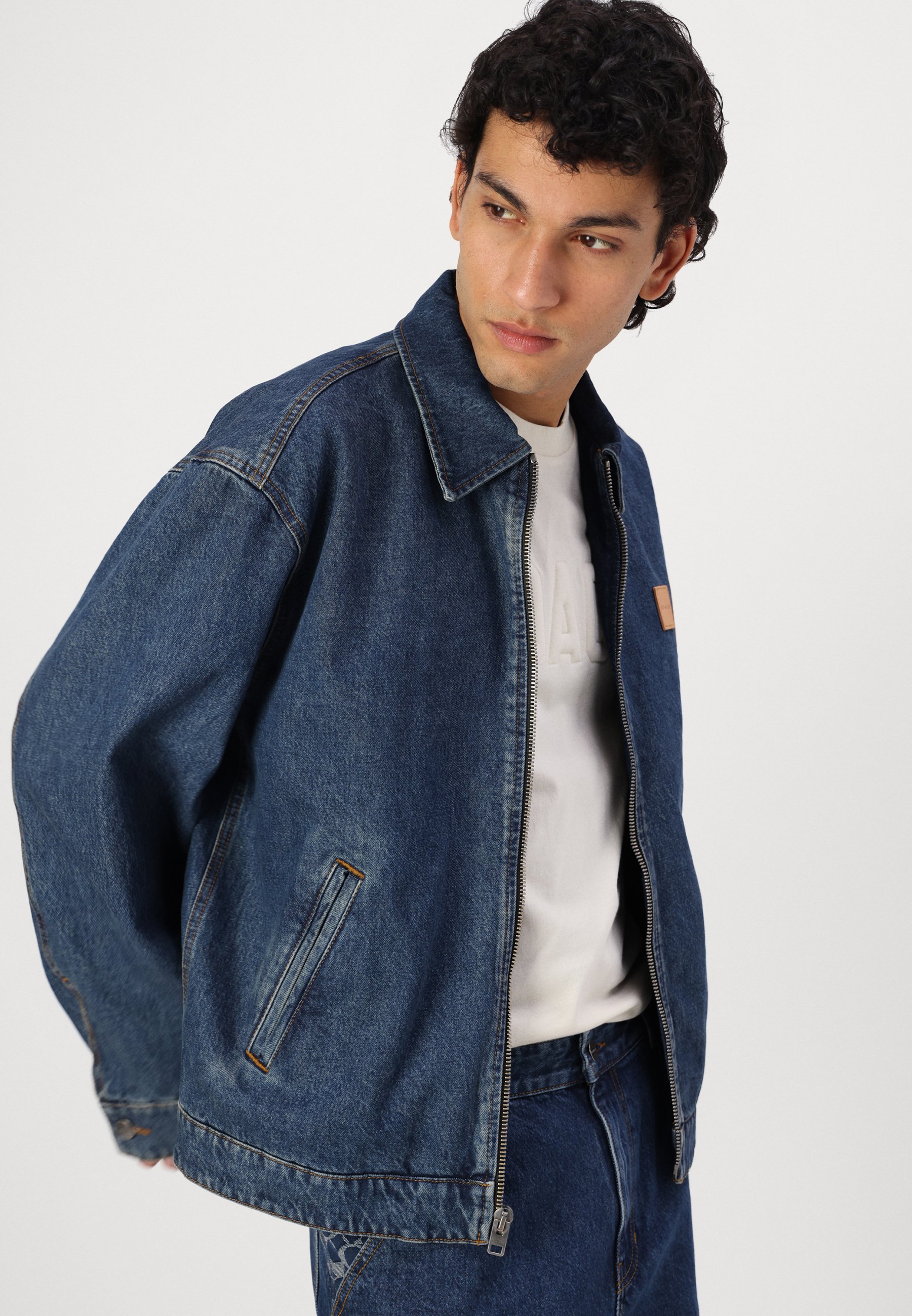 ジャケット・アウター COACH Denim Zip Up jacket COACH® Outlet | Denim Zip Jacket