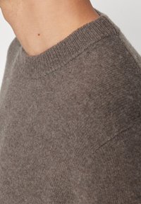 Samsøe Samsøe ISAK SWEATER - Vesta - major brown