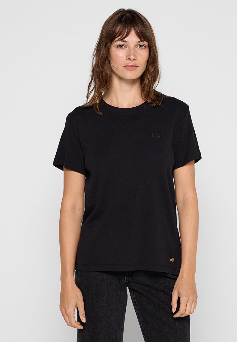 LA MARTINA T-shirt basic zwart