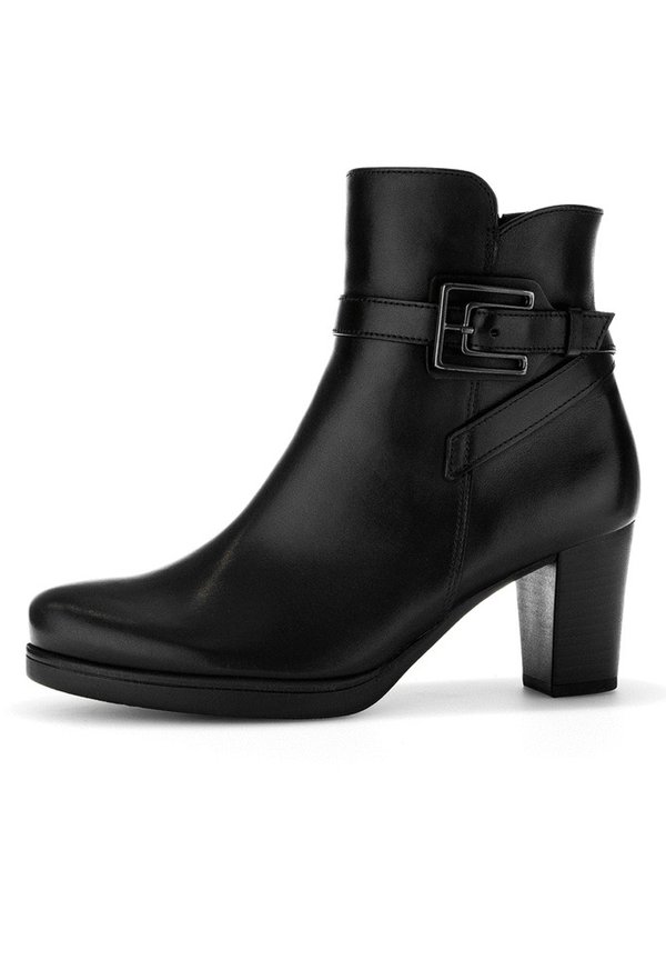 Stiefelette - schwarz micro