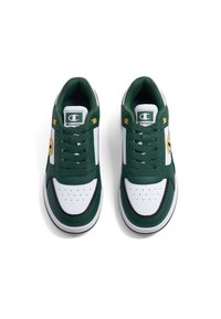 Champion REBOUND HERITAGE LOW CUT - Zapatillas de baloncesto - green and white
