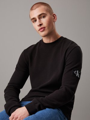Calvin Klein Jeans, BADGE TEE - Longsleeve - black