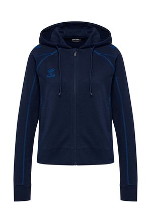 Hummel HUMMEL HMLMOVE 2.0 ZIP HOODIE WOMAN - Trainingsjacke - marine