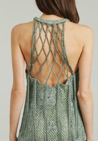 Alma en Pena Maxikleid - verdes