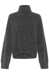 ALPHA  - Pullover - charcoal melange