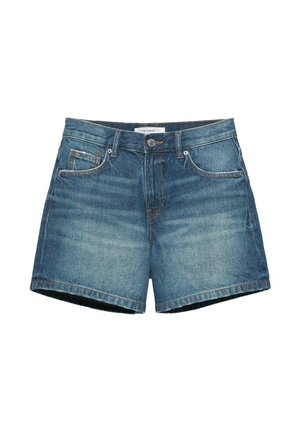PULL&BEAR, Short en jean - dark blue