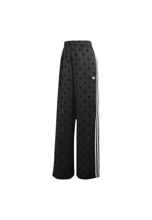 adidas Originals POLKA DOT WIDE LEG PANTS - Stoffhose - black
