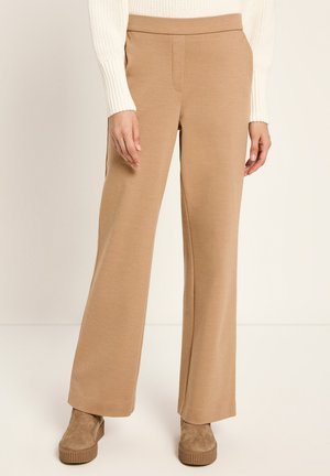 MIT GERADEM BEIN - Trousers - cinnamon melange