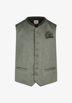 Spieth & Wensky, TRACHTENWESTE KREUZLING - Bodywarmer - oliv