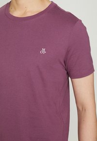 Marc O'Polo SHORT SLEEVE ROUND NECK - T-shirt básica - moonscape