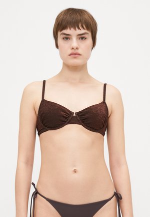 SWIM WIRE SENNA - Haut de bikini - dark brown