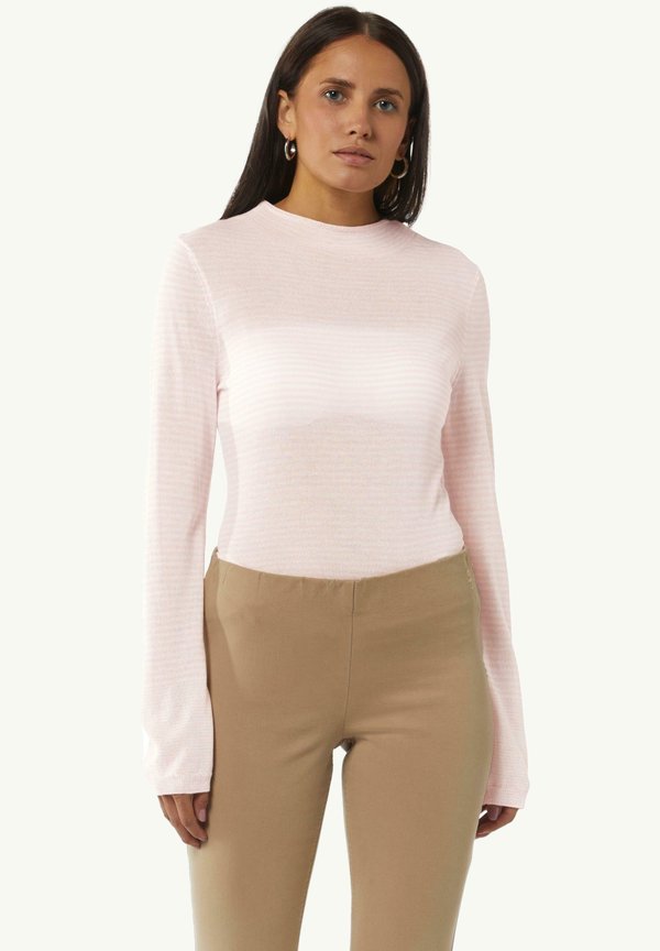 Strickpullover - pfirsich