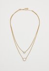 INLAY ROW - Collana - gold-coloured/white