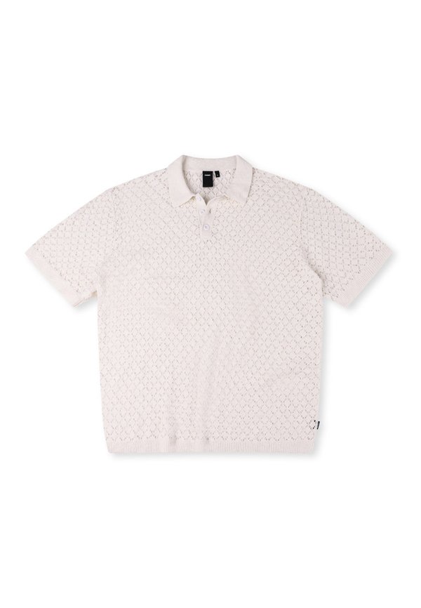 CROCHET UNISEX - Polo shirt - bone2