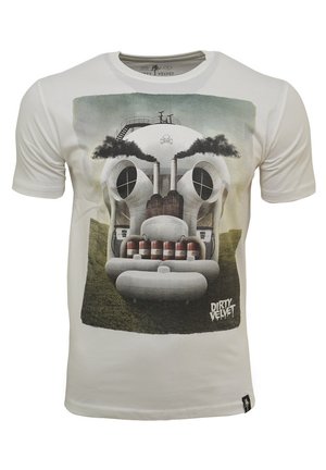 HAZARD - Print T-shirt - vintage white