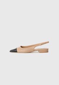 ROWYN - Ballerinaskor med slingback - blush/black