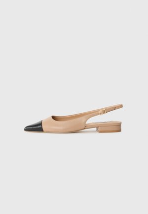 ROWYN - Takaa avoimet ballerinat - blush/black
