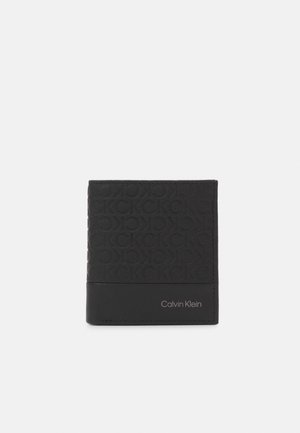Calvin Klein SUBTLE MONO TRIFOLD - Geldbörse - black tonal