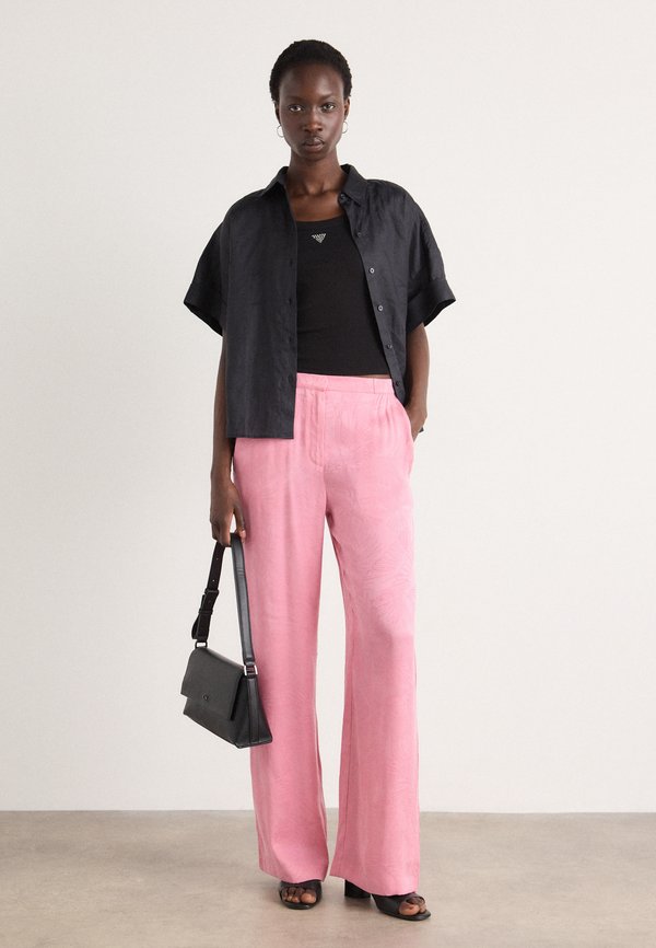 TANJETTA - Trousers - open purple2