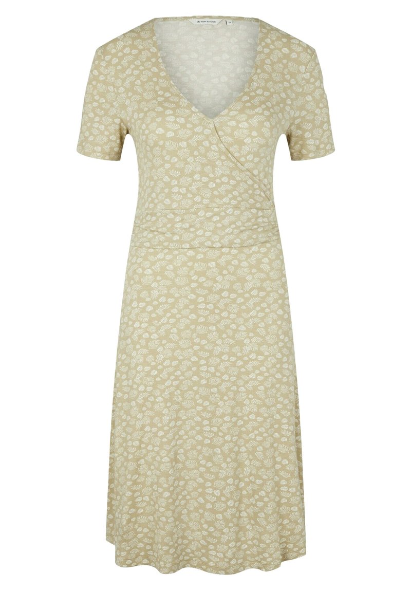 Tom Tailor Jerseyjurk olijfgroen gemêleerd Tom Tailor Jerseyjurk olijfgroen gemêleerd