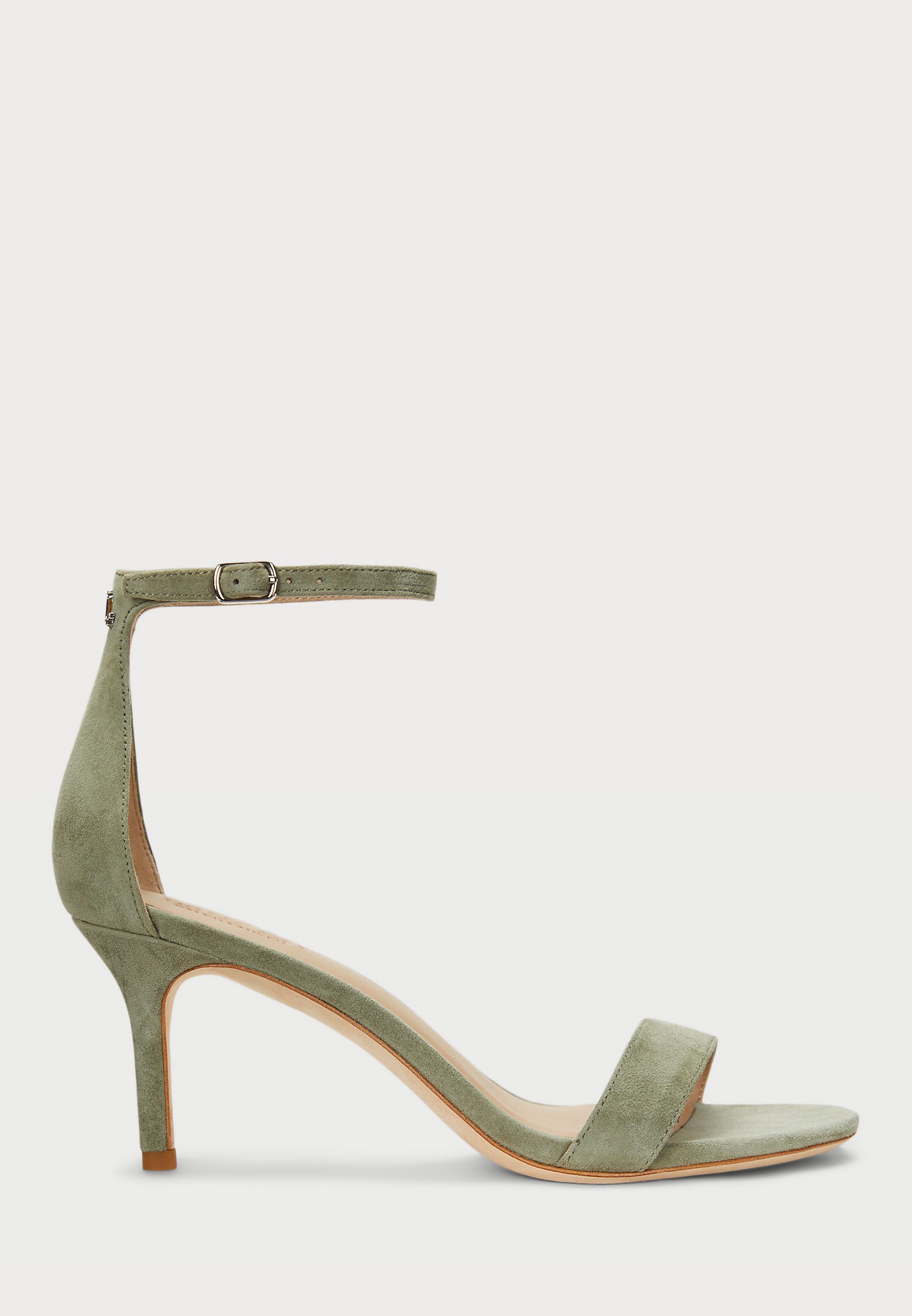 Lauren Ralph Lauren ALLIE MID HEEL SUEDE SANDAL - Sandals