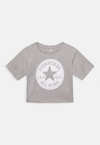 Converse - SIGNATURE CHUCK PATCH BOXY TEE - T-Shirt print - grey heather Thumbnail-Bild 1