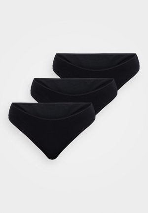WOMEN MAINLINE 3 PACK - Tangá - black