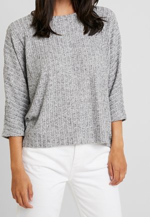 Jersey de punto - mottled light grey