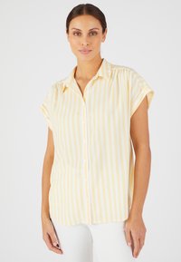 Damart Overhemdblouse - jaune rayé