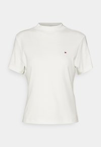 SLIM CODY CROP MOCK - T-shirt basique - ecru