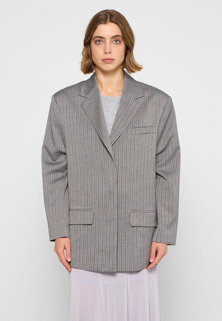 REMAIN Blazer zilverkleurig