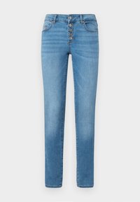 ONLHUSH MID  BUTTON  - Aptempti džinsai - light blue denim