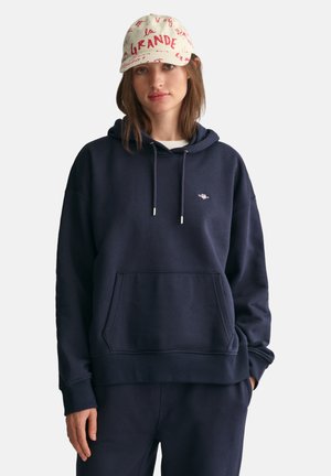 SHIELD HOODIE - Sweatshirt - evening blue