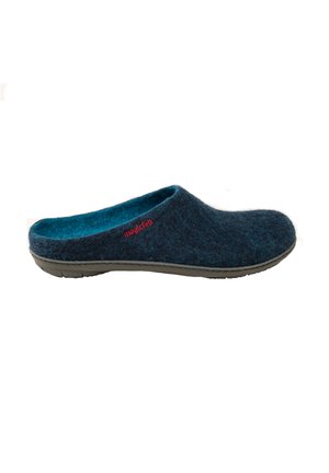 Slippers - dark petrol