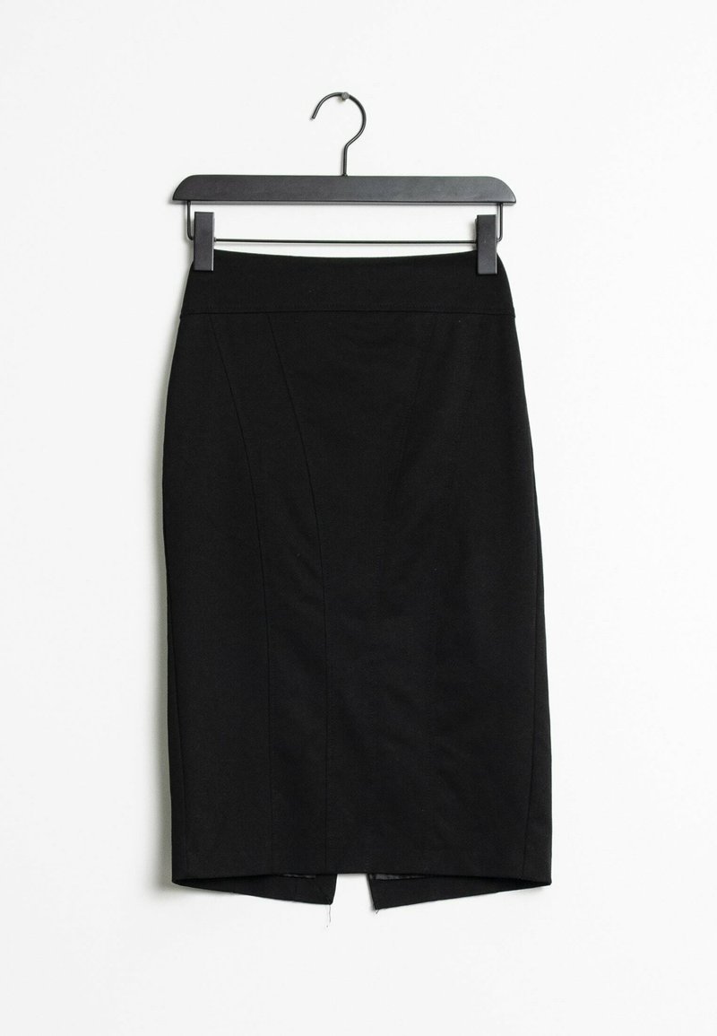 Mango Jupe crayon - black